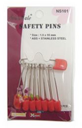 Safety Pins (Red)