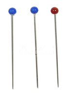 Glass Head Quilting Pins