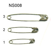 50 Safety Pins (Assorted Size)