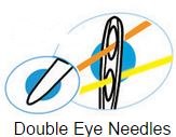 Double Eye Needles (Blunt Tips)