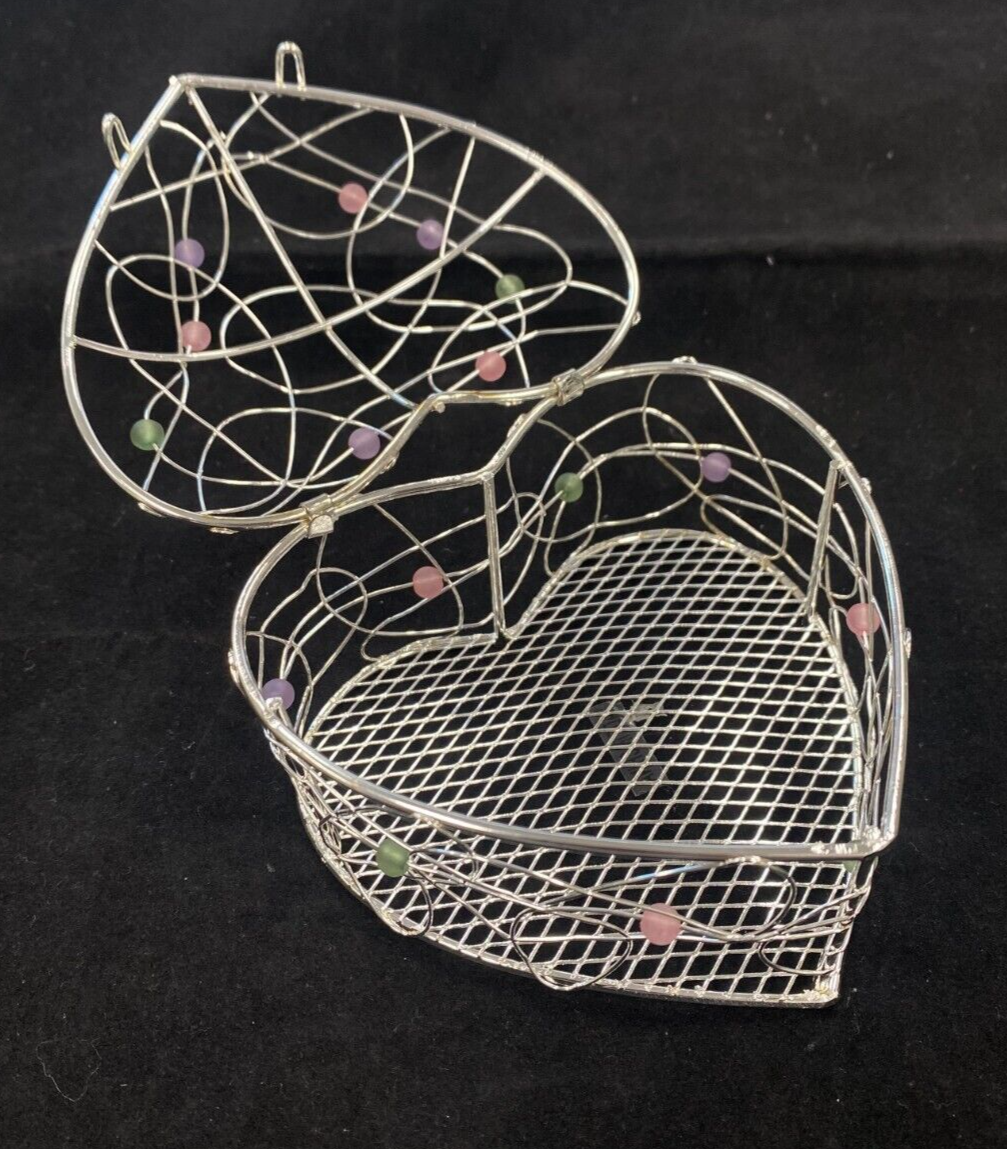 Wire Trinket Box - Heart