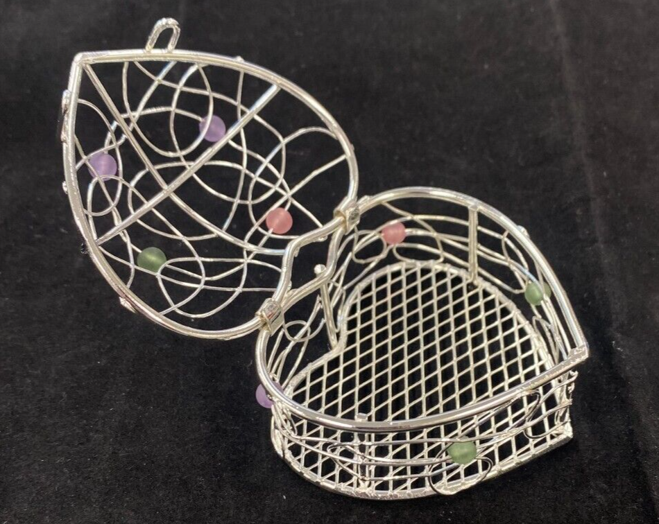 Wire Trinket Box - Heart