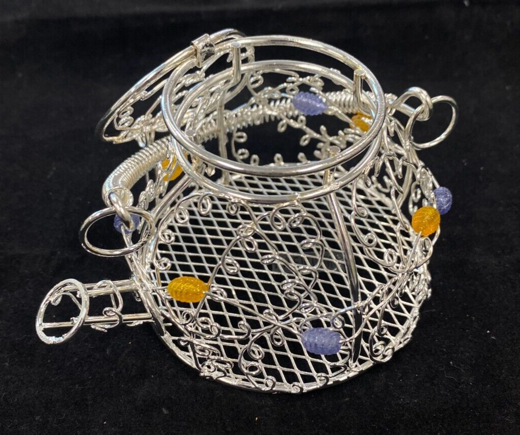 Wire Trinket Box - Teapot