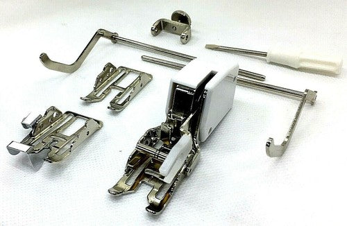 Changeable Sole Walking Foot w/Two Seam Guides Three Soles Universal Low Shank
