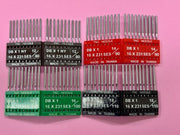 80x TNC Industrial Machine Needles DBx1, 16x231, Mixed Sizes (round shank)