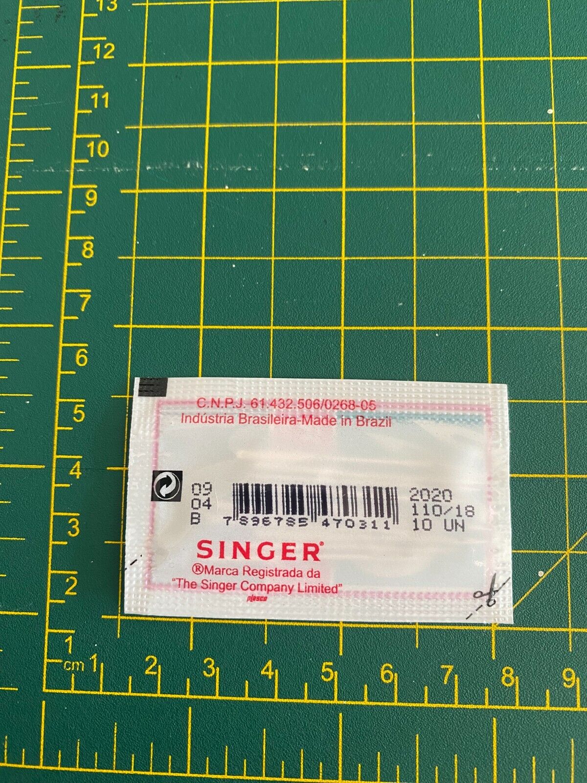 Singer Regular Point Needles #2020 110/18