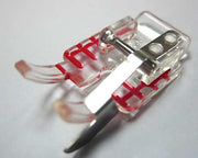 1/4" Clear Piecing Foot w/Guide