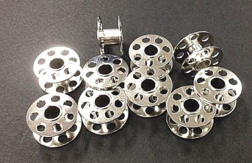10X Metal Bobbin with Holes Both Side 0115367000 Bernina