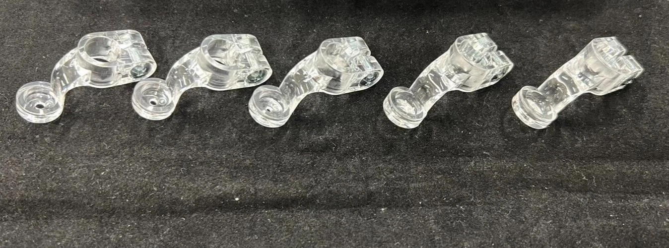 "Quick Change" Set Couching Foot 5 Sizes with Shank Adapter for Long Arm Machine