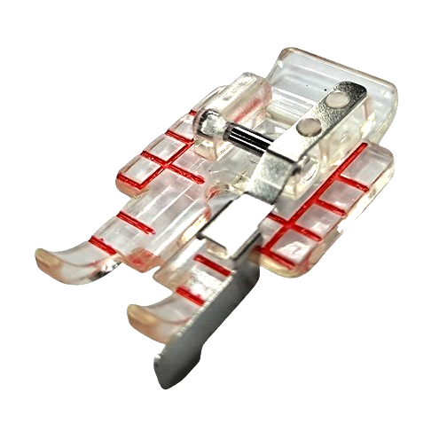 Clear Adjustable 1/4" Piecing Foot with Guide for Viking #920652096