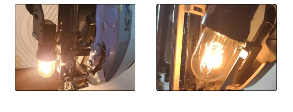 220V~240V 15W E14 Sewing Machine Bulb Light Night Light Push In