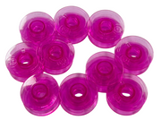 10 x Plastic Bobbin (Purple)#4131825-45  for Husqvarna Viking