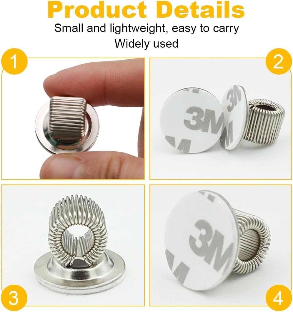 2X   Pen & Pencil Holder (Spring Type) - Self-adhesive   #PH-1S