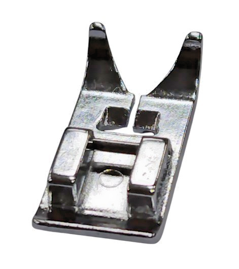 Zig-Zag Foot #5011-4 Snap-On For Brother, Singer, White Home Sewing Machine