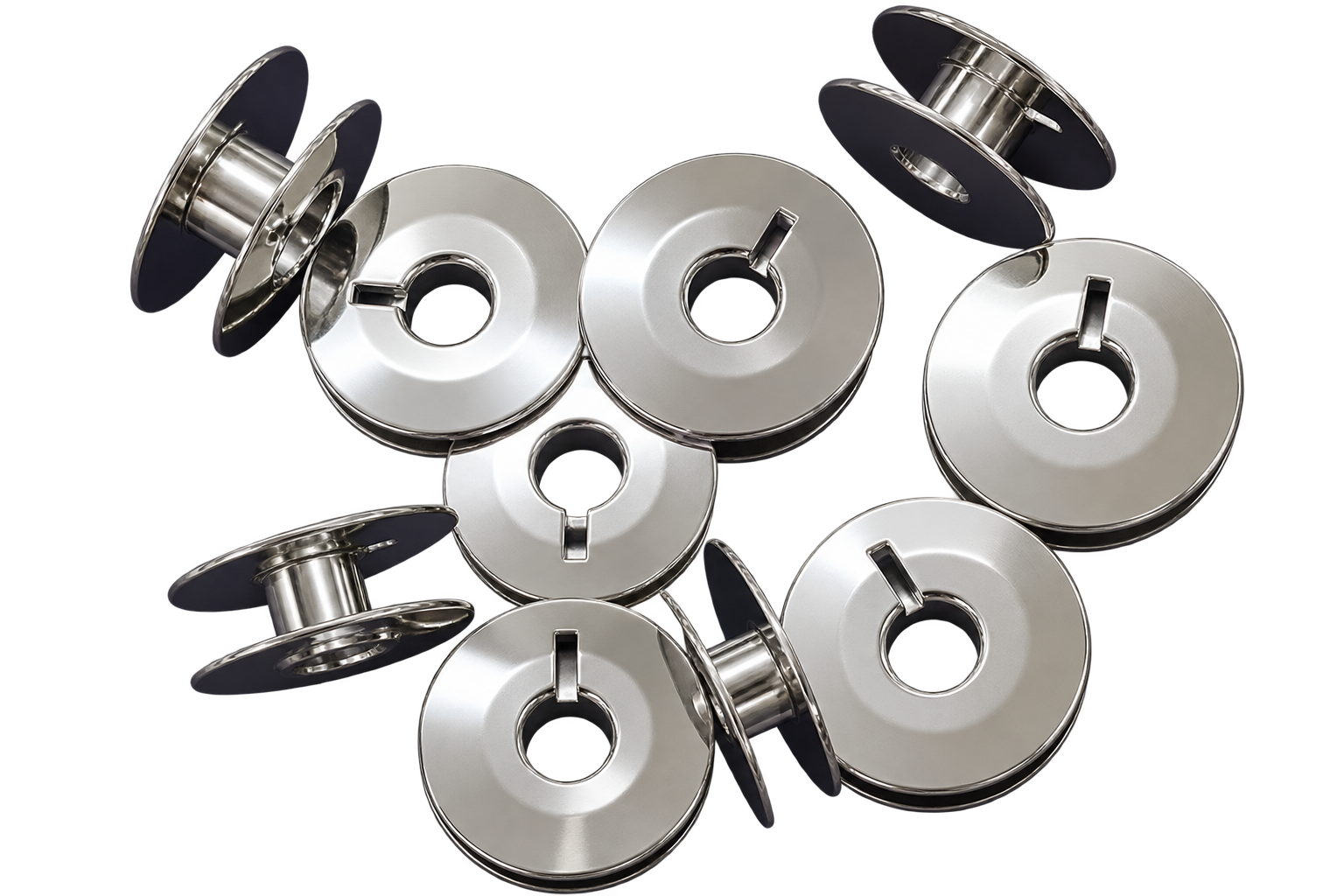 10X Metal Bobbin  330.026.03  Bernina 117, 121, 217, 217N, 217N-C, 317, 517, 540
