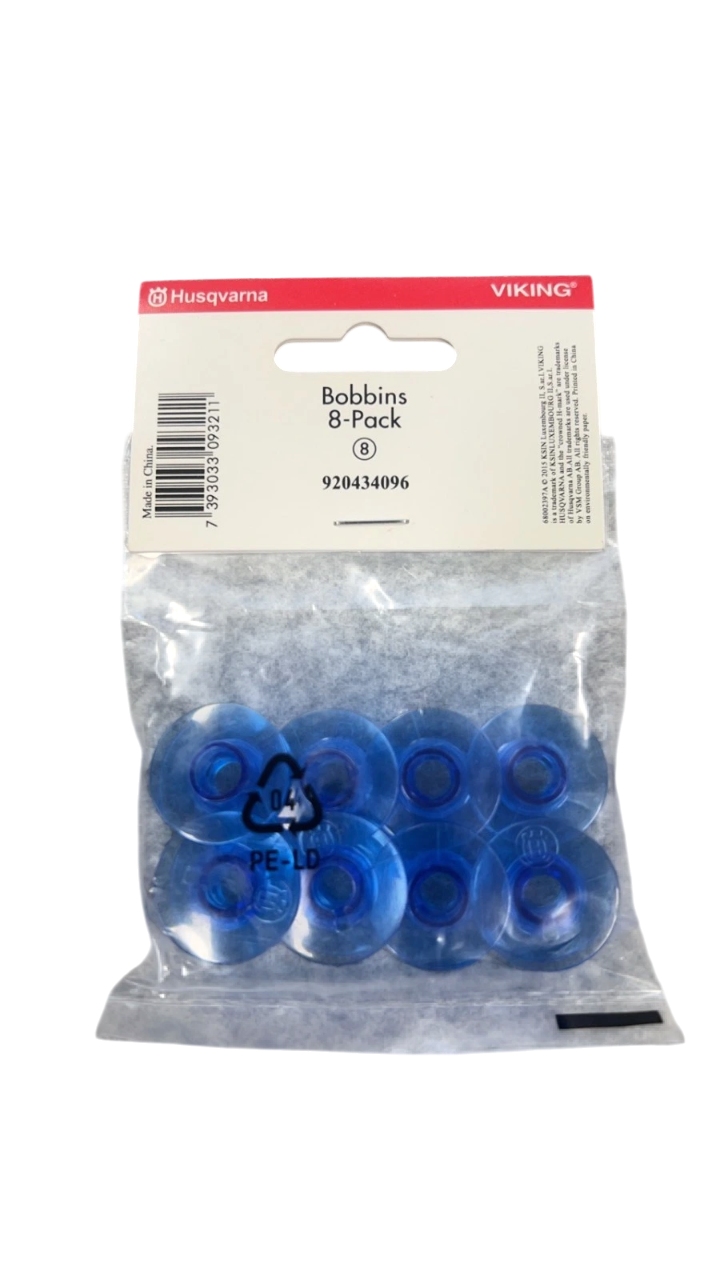 8 x Genuine Husqvarna/Viking Epic series bobbins #920434096