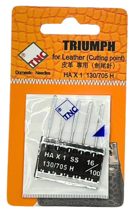 "TNC" Ceramic Coated Machine Needles HAx1 (Leather) 5/pack