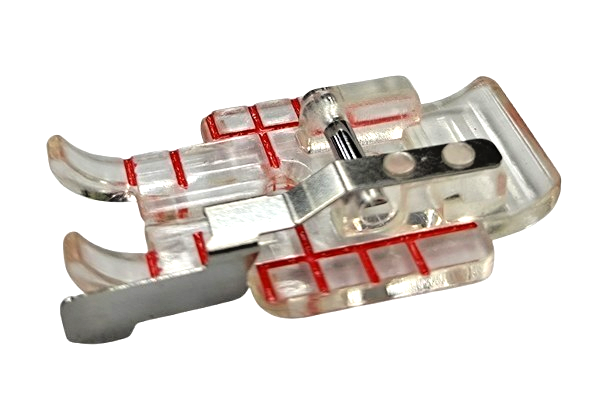 Clear Adjustable 1/4" Piecing Foot with Guide for Viking #920652096