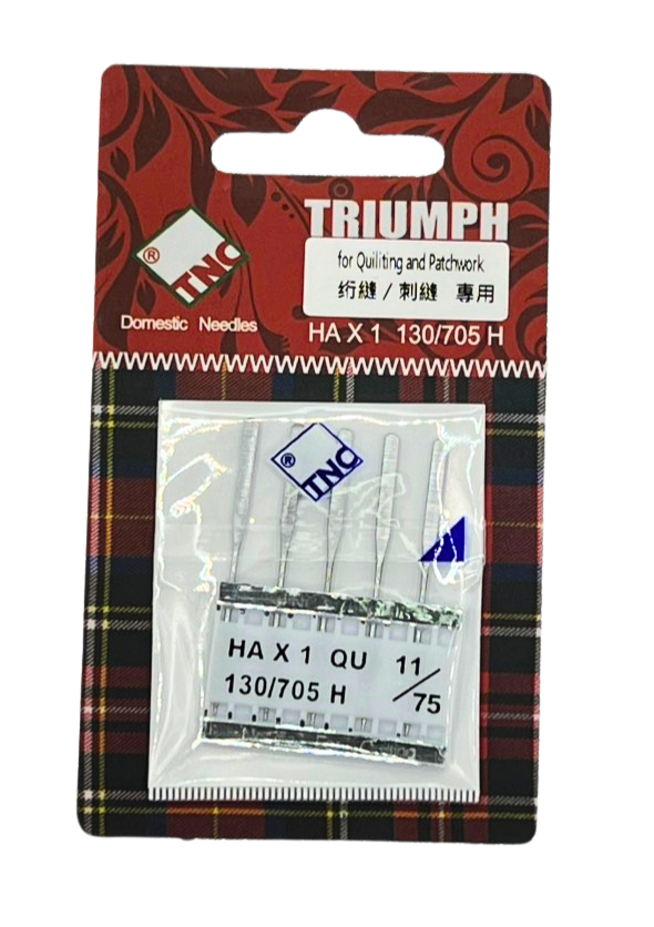 "TNC" Ceramic Coated Machine Needles HAx1 (Quilting & Patchwork) 5/pack