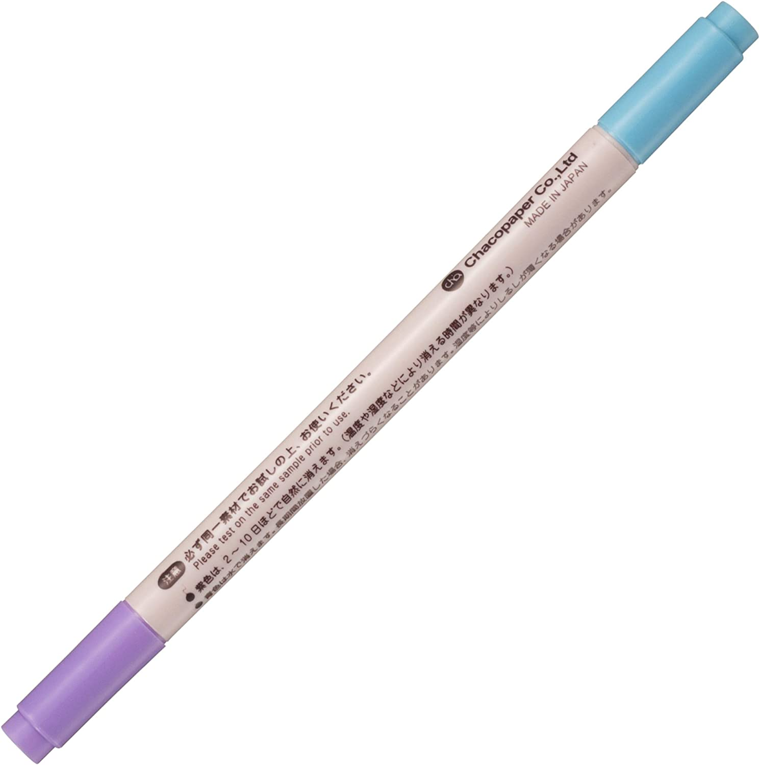 F6-DUO Water-Based Chaco Pen Chacopa Duo Length 16cm Blue + Purple