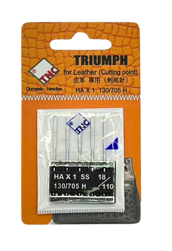 "TNC" Ceramic Coated Machine Needles HAx1 (Leather) 5/pack