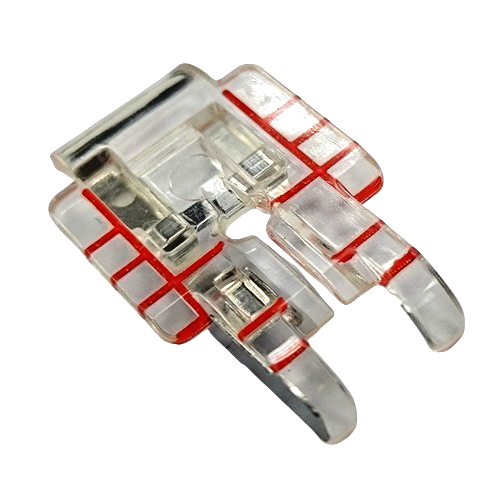 Clear Adjustable 1/4" Piecing Foot with Guide for Viking #920652096