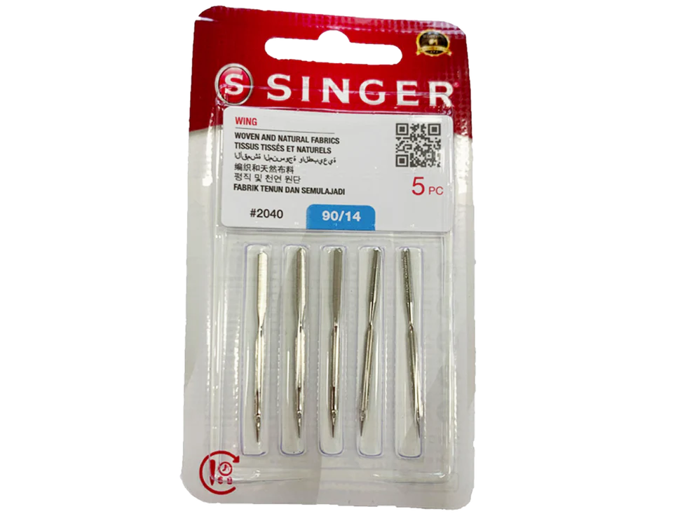 Singer Hemstitch Wing Needles #2040 Size:90/14
