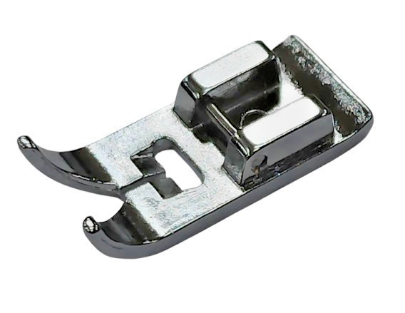 Zig-Zag Foot #5011-4 Snap-On For Brother, Singer, White Home Sewing Machine