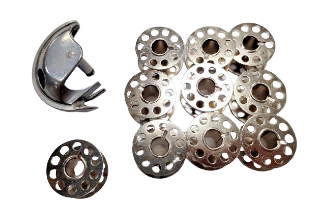 Shuttle Hook 2515 +10X Steel Bobbin (10 Holes) #2518