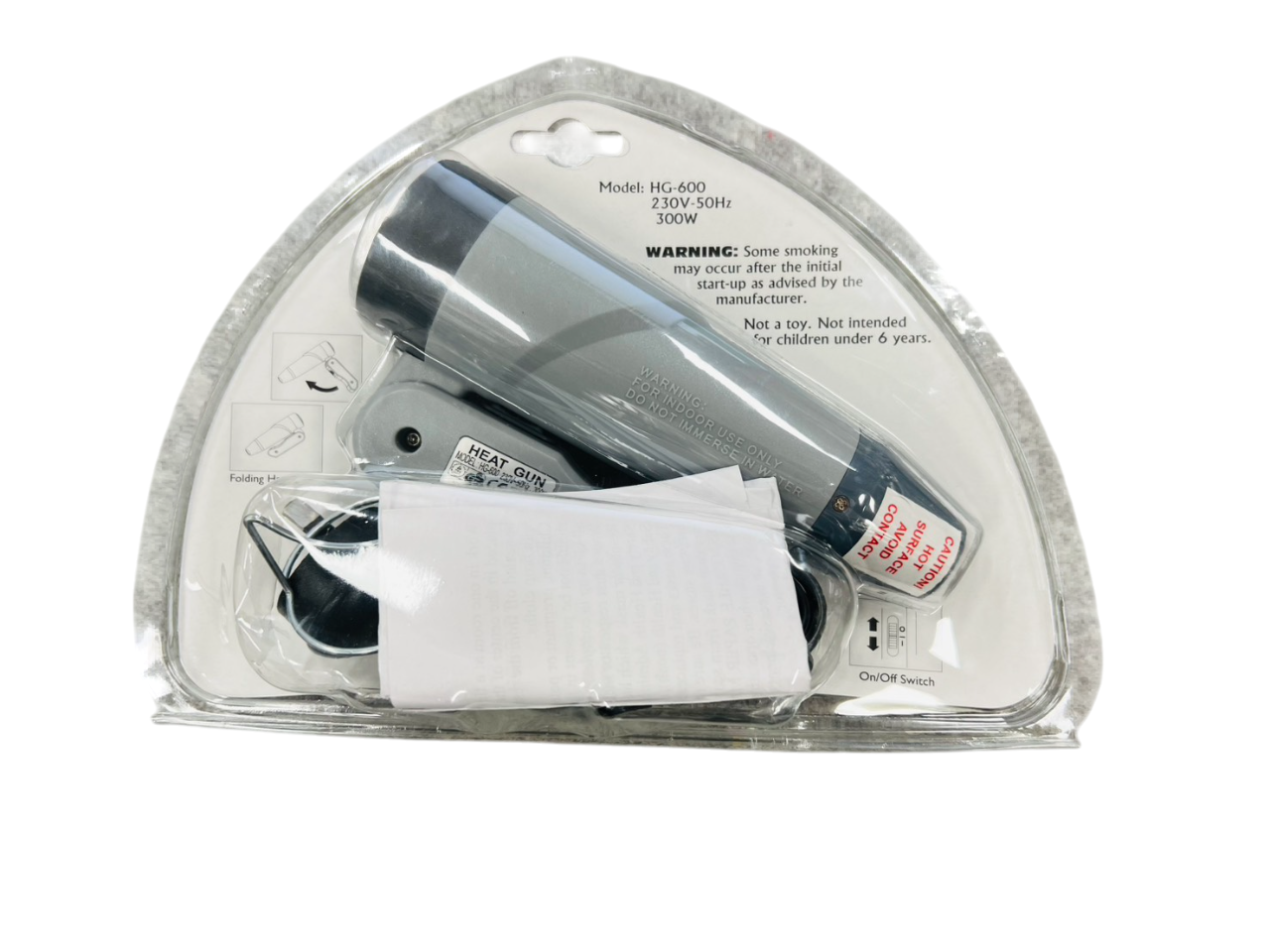 Folding  Heat Tool for Embossing, DIY Craft, Stamping - Easy Storage