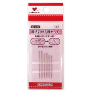 KAWAGUCHI Self & Easy-Threading Hands Needle Set of 6pcs 3 Sizes