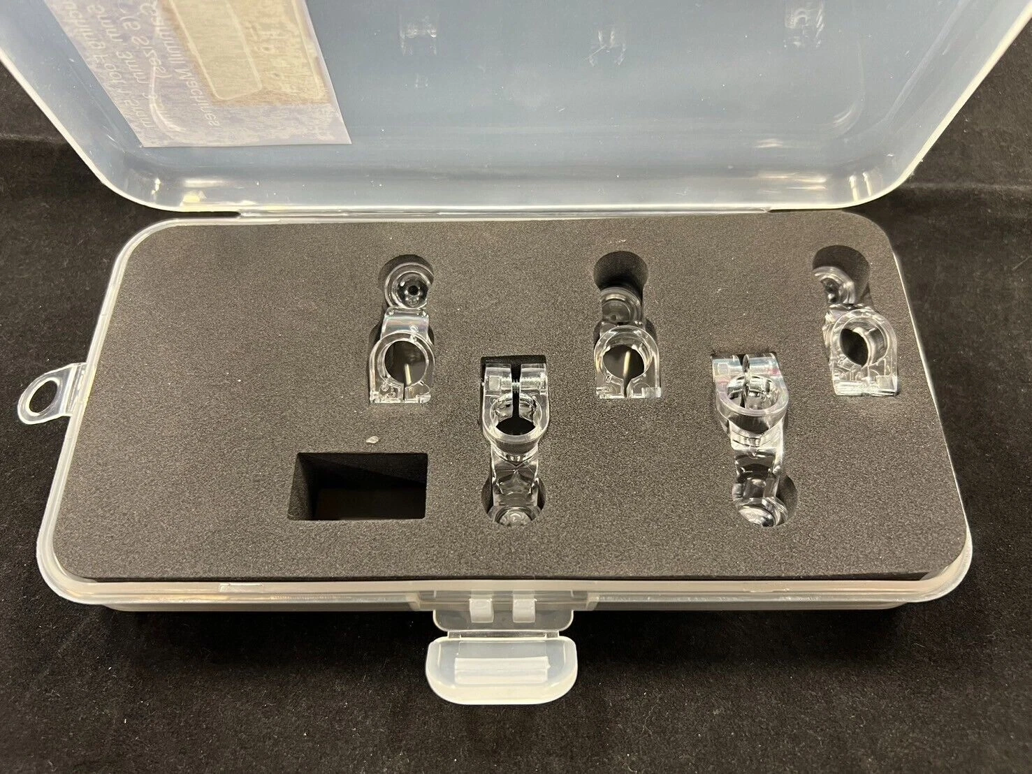"Quick Change" Set Couching Foot 5 Sizes with Shank Adapter for Long Arm Machine