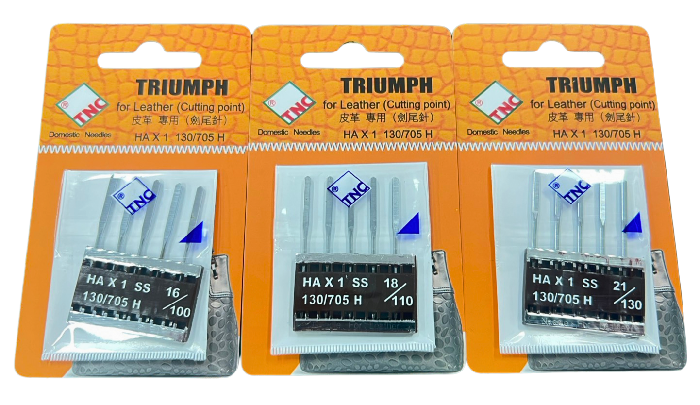 "TNC" Ceramic Coated Machine Needles HAx1 (Leather) 5/pack