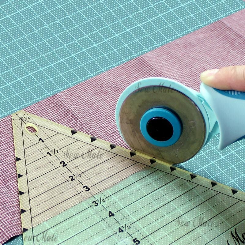 Non-Slip Quilting Ruler (Imperial Version) 6.5"x6.5"x3mm