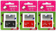 "TNC" Overlocker/Serger/Coverstitch Needle ELx705CF Chrome Finish 10/Pack