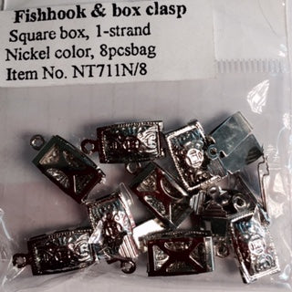Fishhook & Box Clasp