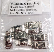 Fishhook & Box Clasp