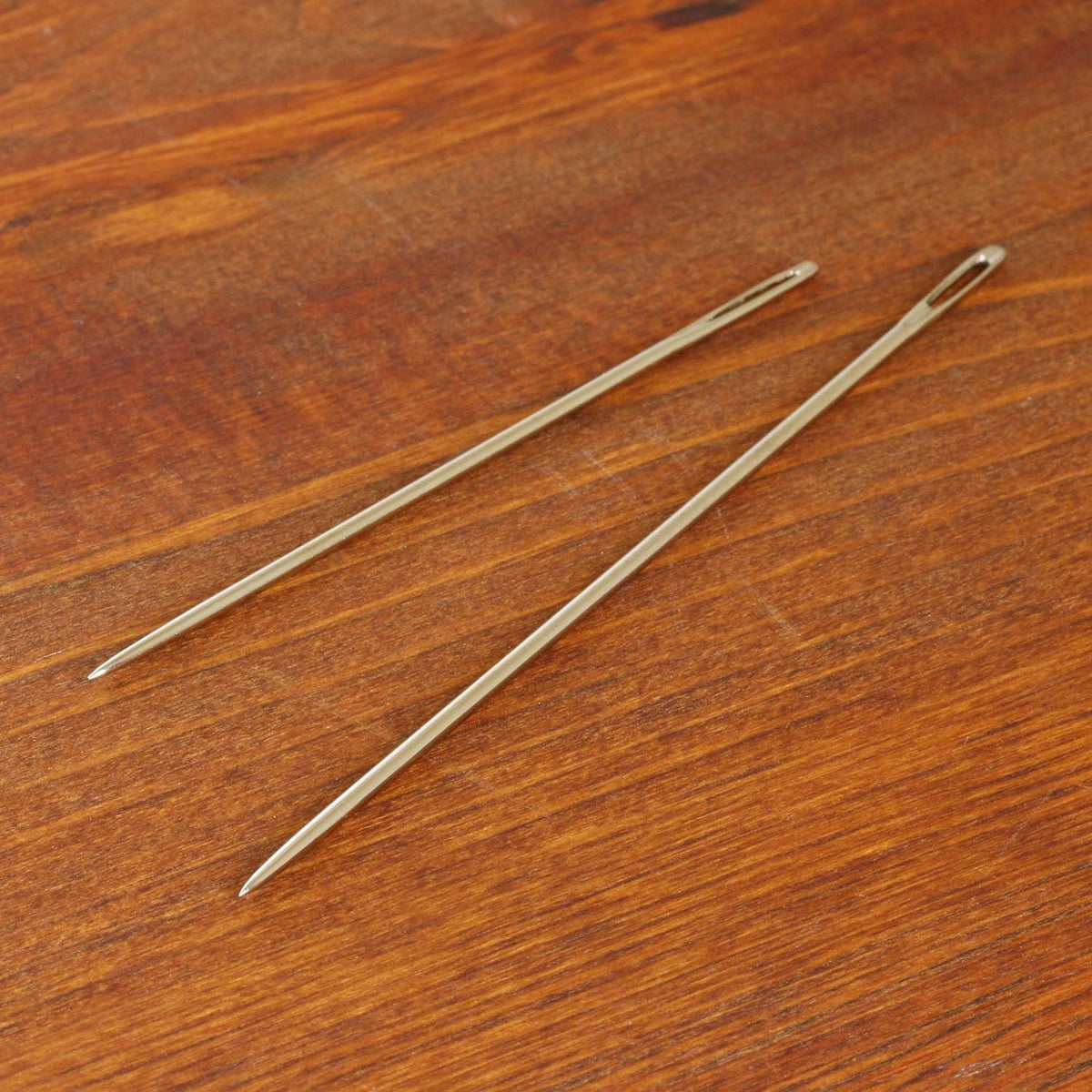 Morikawa Seishi CG203 Canvas Needle for Extra Thick Fabric, Round Needles, 2 Pieces