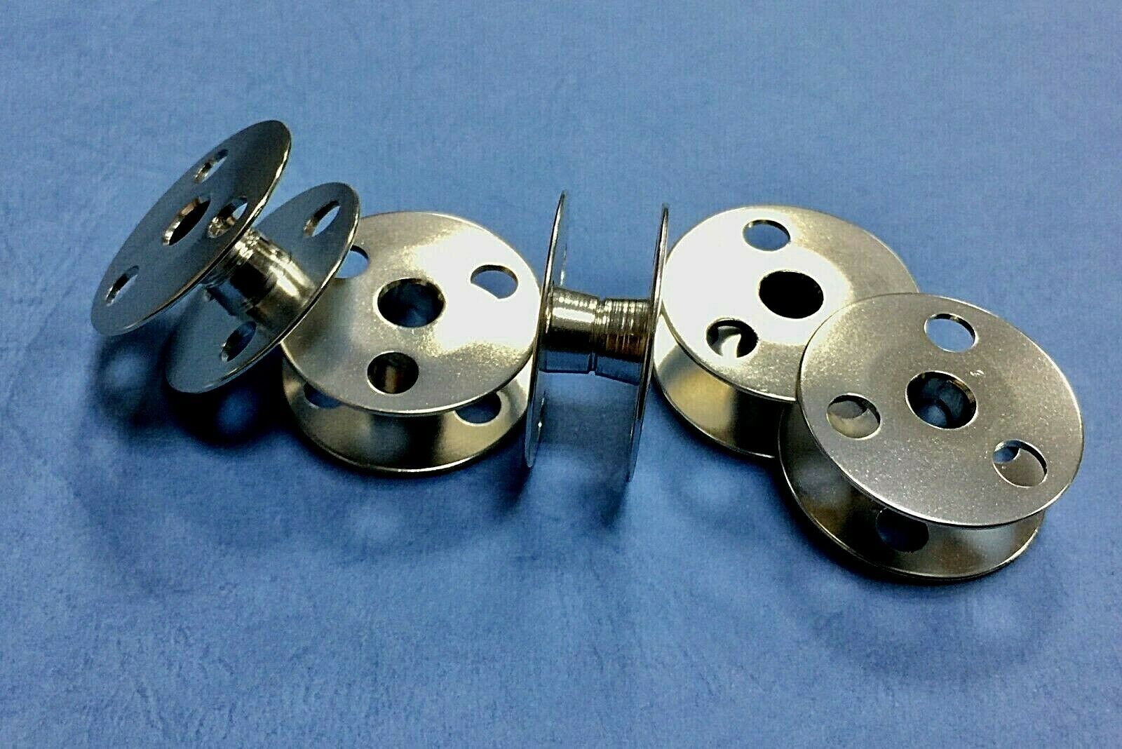 5X Bobbin with 3 Holes (Alum.) 28mm #155484101 Brother