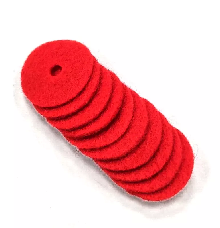 50/100 PCS Spool Pin Felt (Red) #8879 for All Domestic Sew. Machines