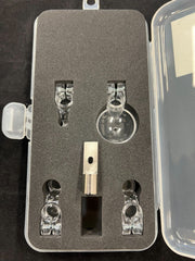 Innovative Clear Glide Foot + Ruler Foot + Open Toe(Patented)for Nolting Machine