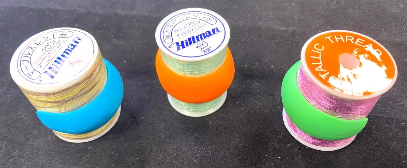 Silicone Bobbin & Spool Huggers 12/Pack For Spool/Thread