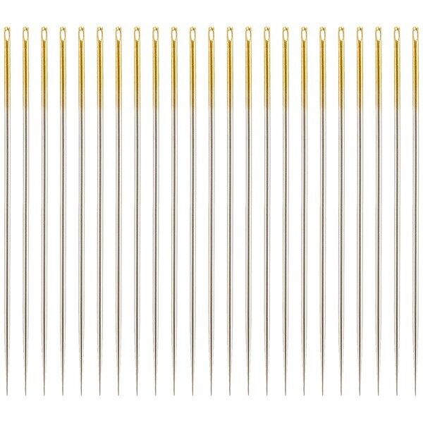 Clover N-Gold-plated Needles Silk 25pcs