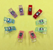 Craft Clips (Small) 10 Pack Mixed Colours