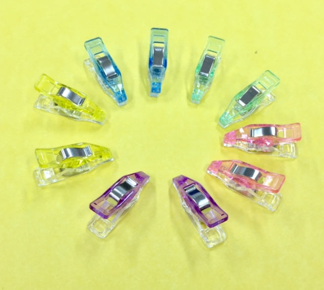 Craft Clips (Extra Small) 10 Pack Mixed Colours