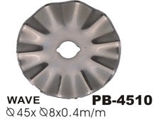 Rotary Blade 45mm (Waved)