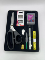 8 IN 1 Sewing Kit - Tape Measure Tailor Scissor Hand Needle Needle Threader
