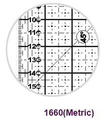 Quilting Ruler 16x60cm