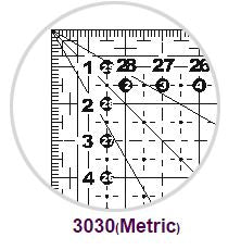 Quilting Ruler 30x30cm