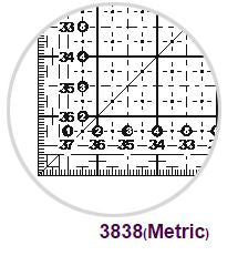 拼布尺 38x38公分